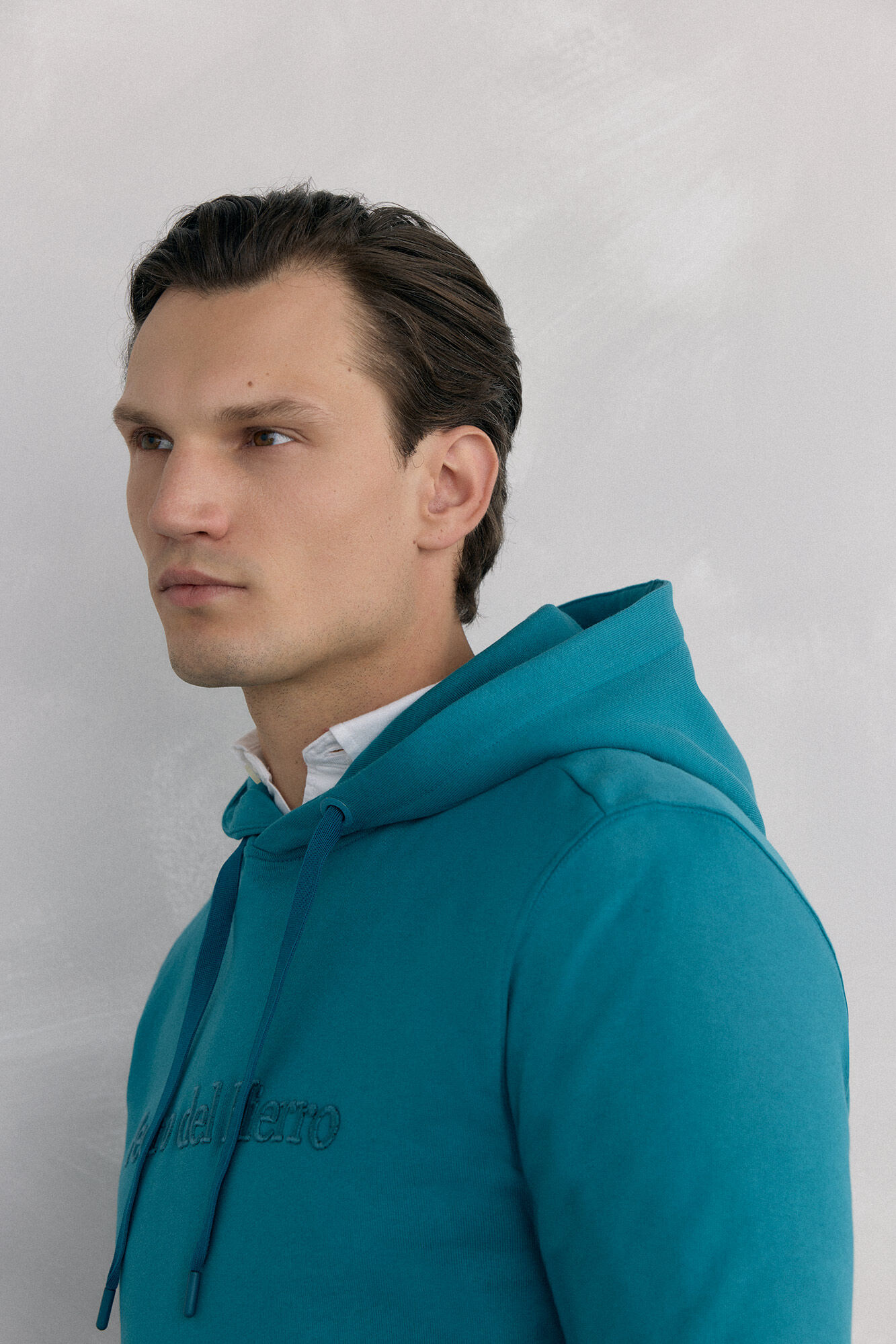 Pedro del Hierro Sweatshirt com capuz com logo