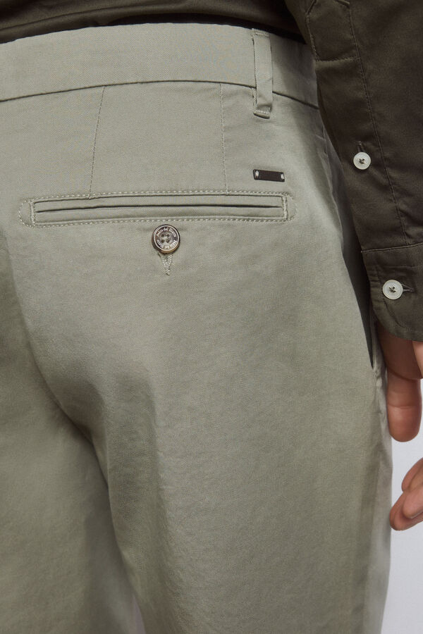 Pedro del Hierro Cal&ccedil;as bermuda chino premium flex  Verde