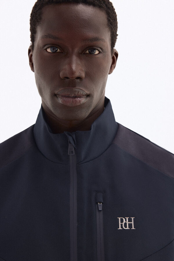 Pedro del Hierro Colete liso golf Azul