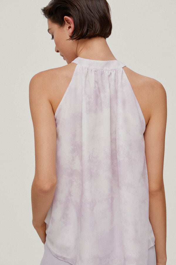 TFP by Tamara Falc&oacute; Isabela Top fluido degrad&eacute; P&uacute;rpura