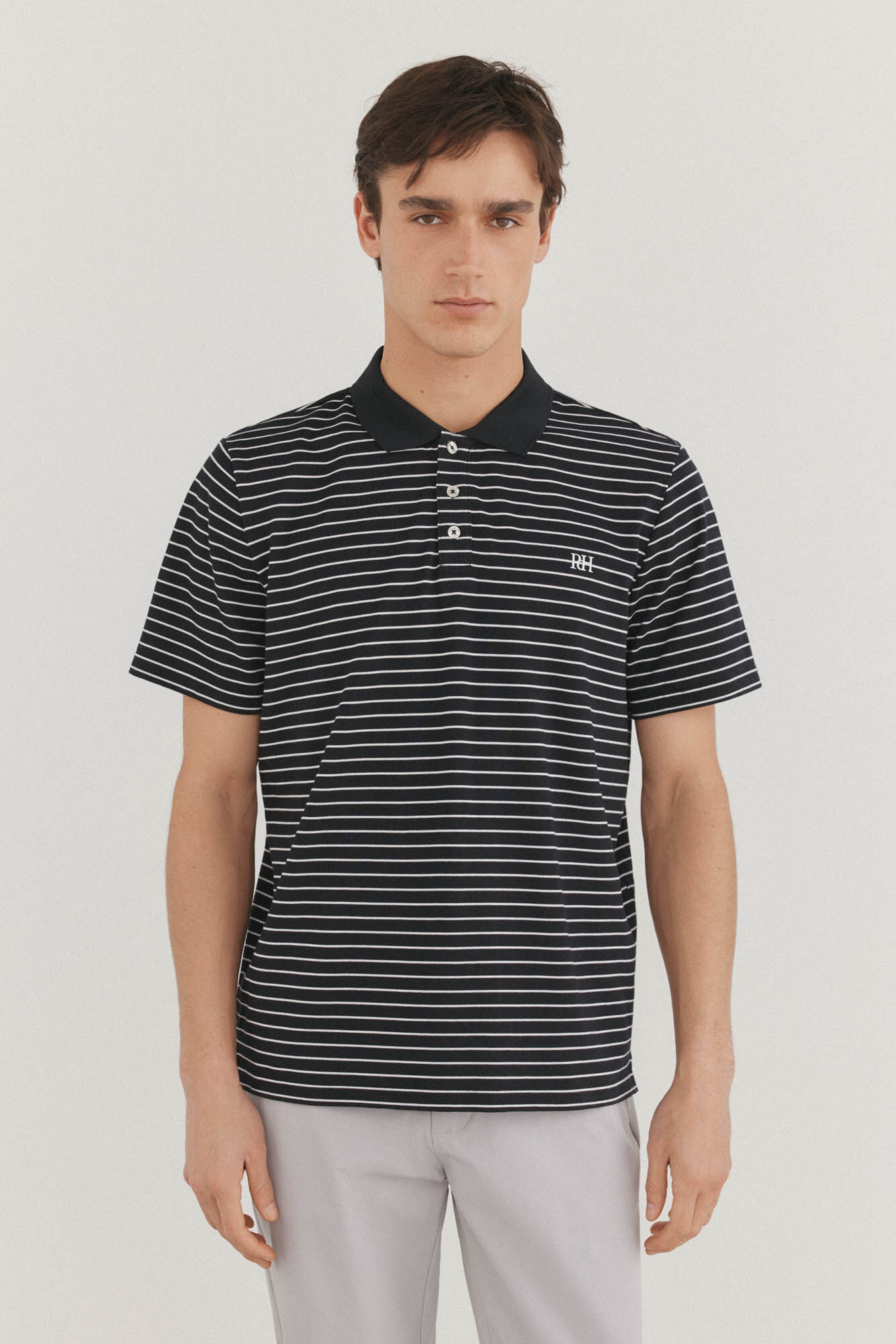 Pedro del Hierro Polo rayas golf