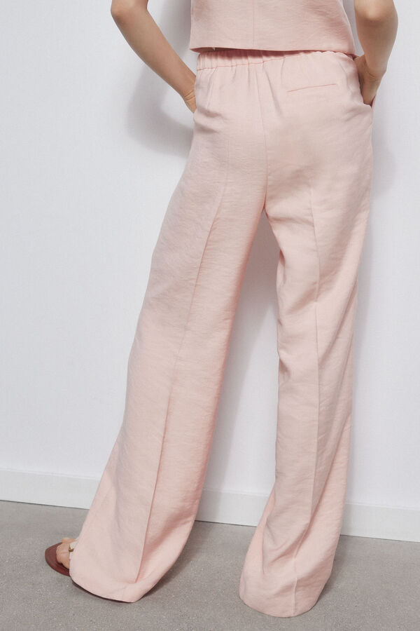 Pedro del Hierro Pantal&oacute;n traje pinza Rosa