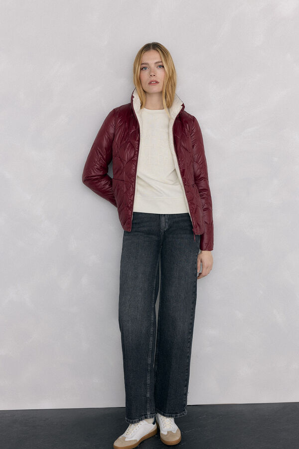 Pedro del Hierro Ultralight curto revers&iacute;vel Bordeaux