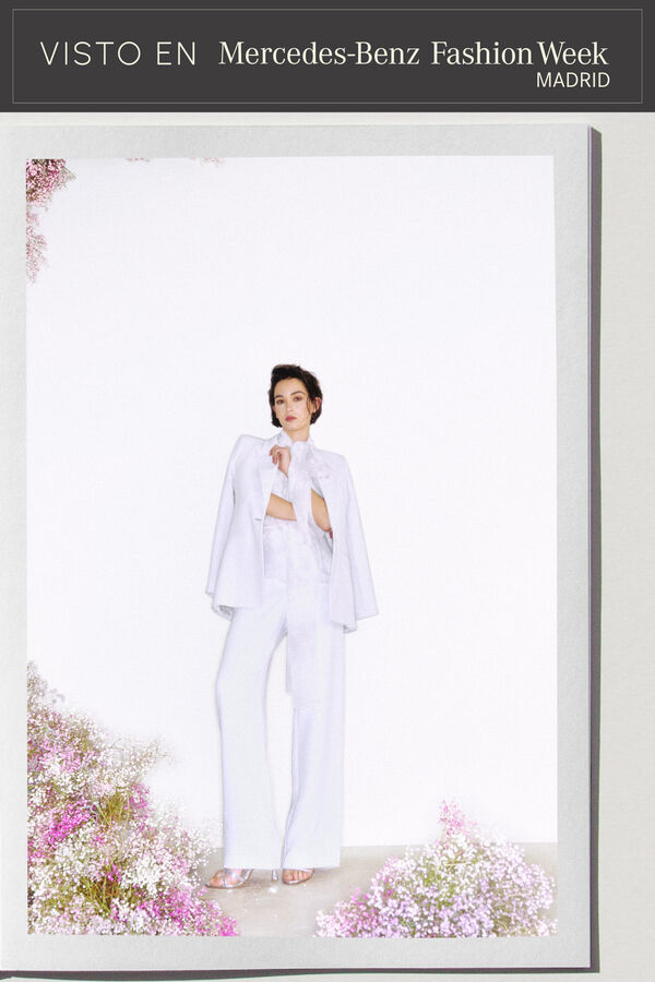 TFP by Tamara Falcó Amparo Blazer cuello solapa Morado