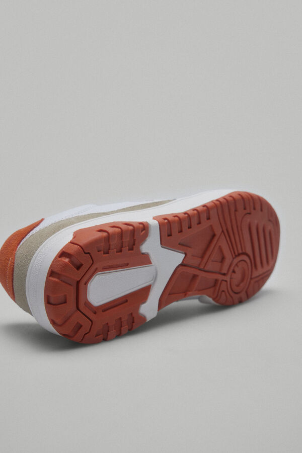 Pedro del Hierro Sapatilha urban logo Ecru