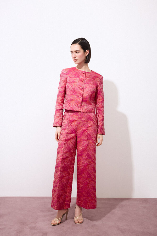 Pedro del Hierro Pantal&oacute;n traje fantas&iacute;a Rojo
