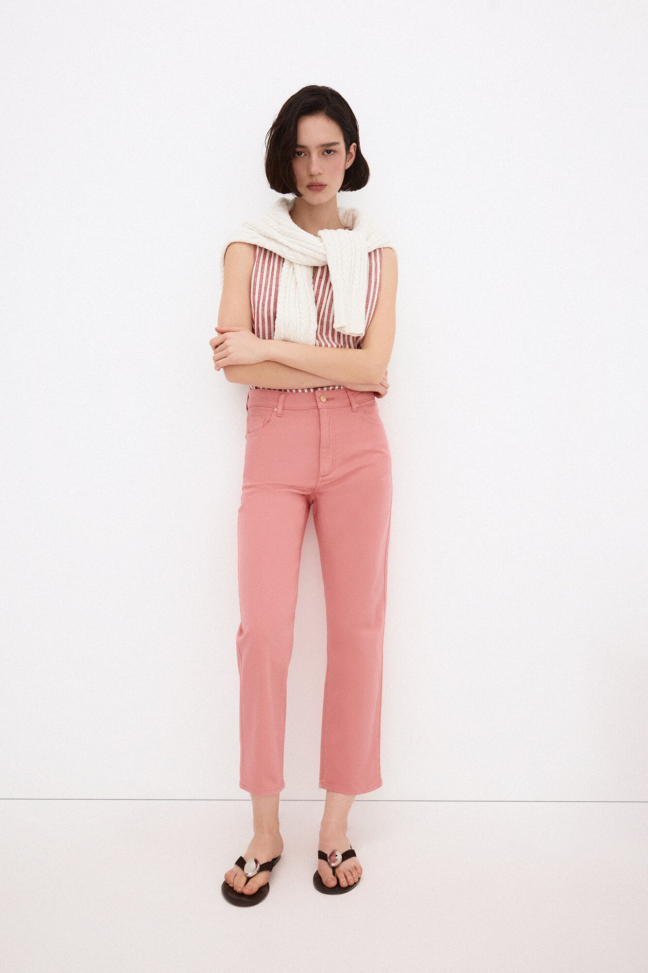 Pedro del Hierro Jeans reto capri b&aacute;sico