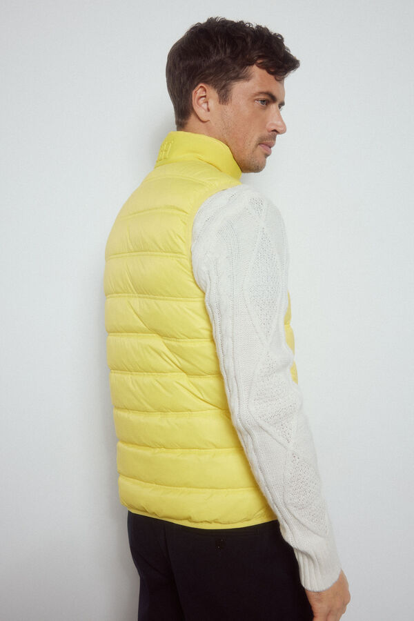 Pedro del Hierro Chaleco ultraligero impermeable Amarillo