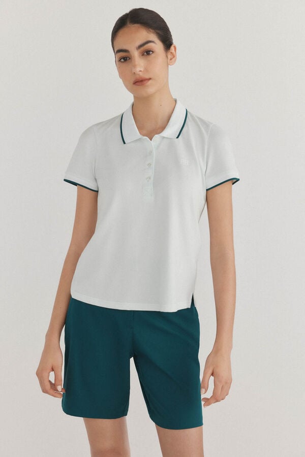 Pedro del Hierro Polo b&aacute;sico golf Turquesa