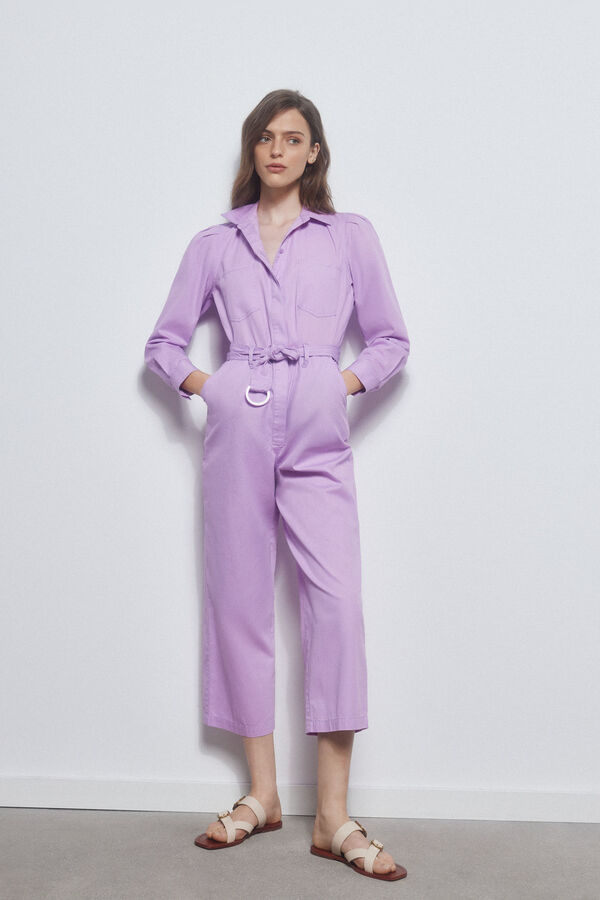 Pedro del Hierro Mono 100% algod&oacute;n Morado