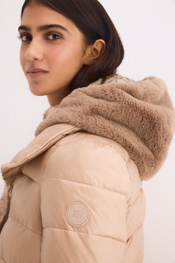 Pedro del Hierro Parka com colete destac&aacute;vel Marrom