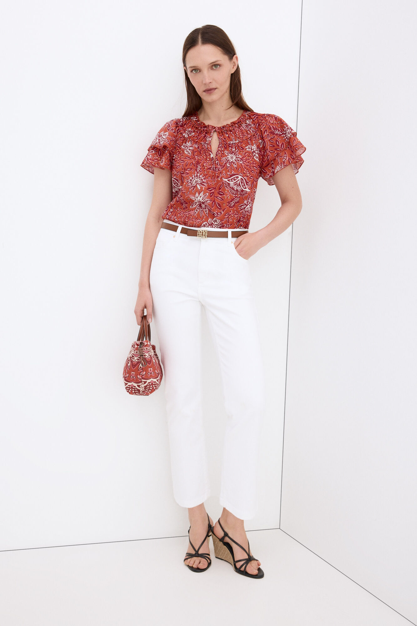 Pedro del Hierro Jeans reto capri b&aacute;sico