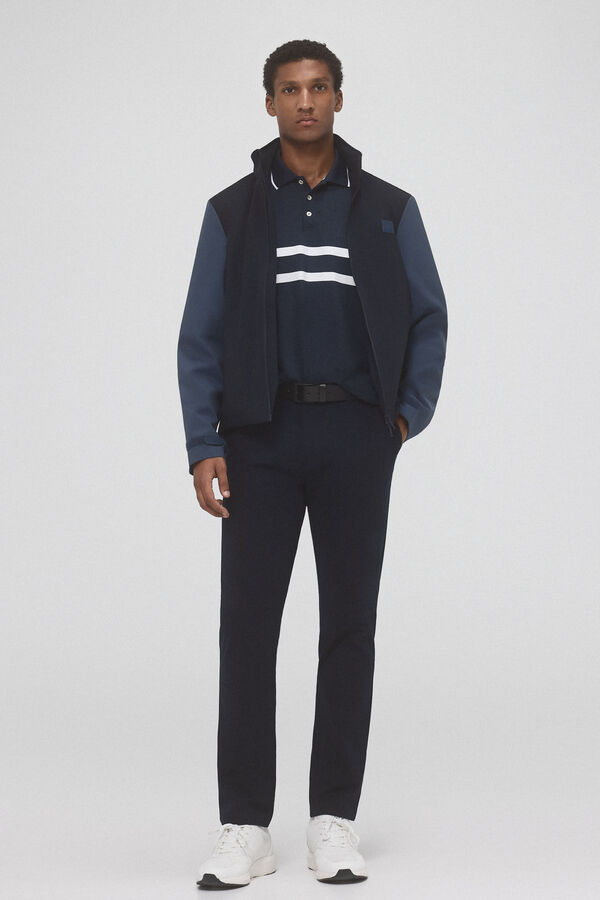 Pedro del Hierro Cortavientos bicolor golf Azul