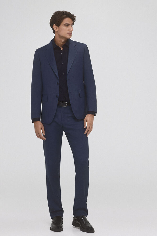 Pedro del Hierro Blazer fato estrutura Azul