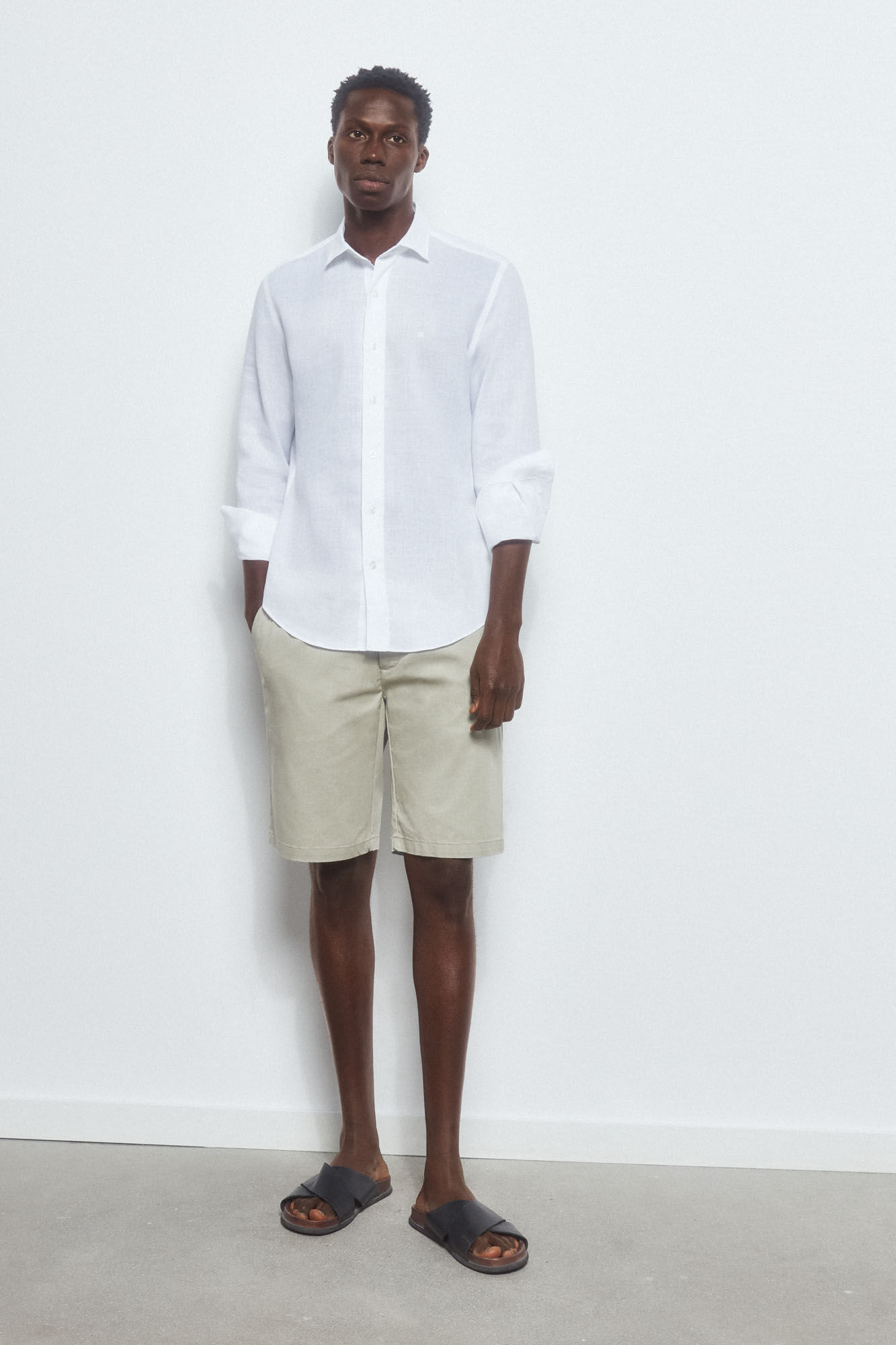 Pedro del Hierro Bermuda chino premium flex
