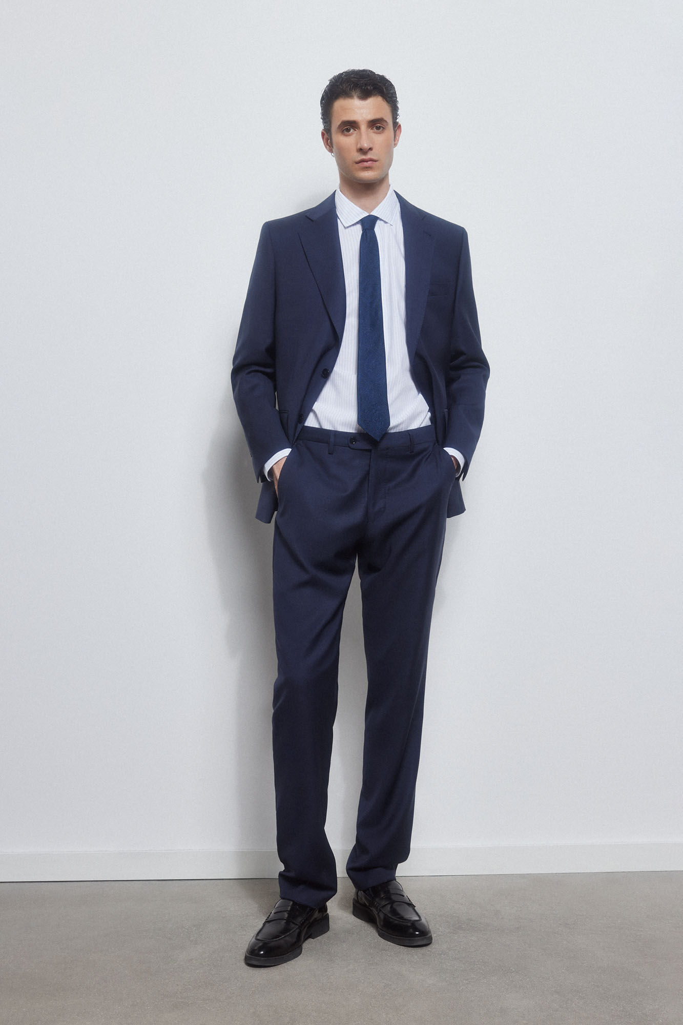 Pedro del Hierro Blazer axadrezado tailored fit