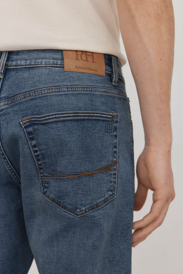 Pedro del Hierro Jeans premium flex leve slim fit Azul