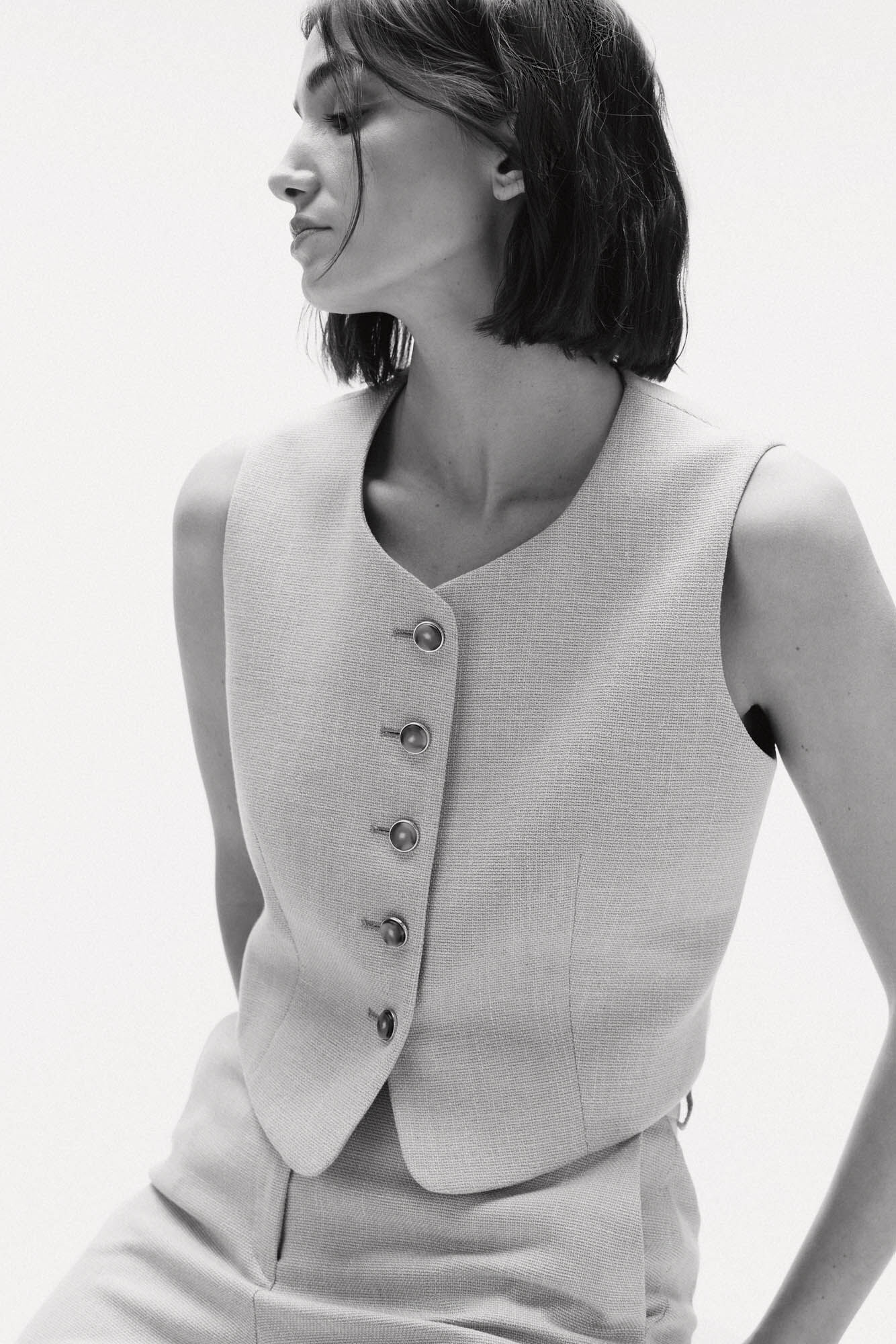 TFP by Tamara Falc&oacute; Chaleco de traje