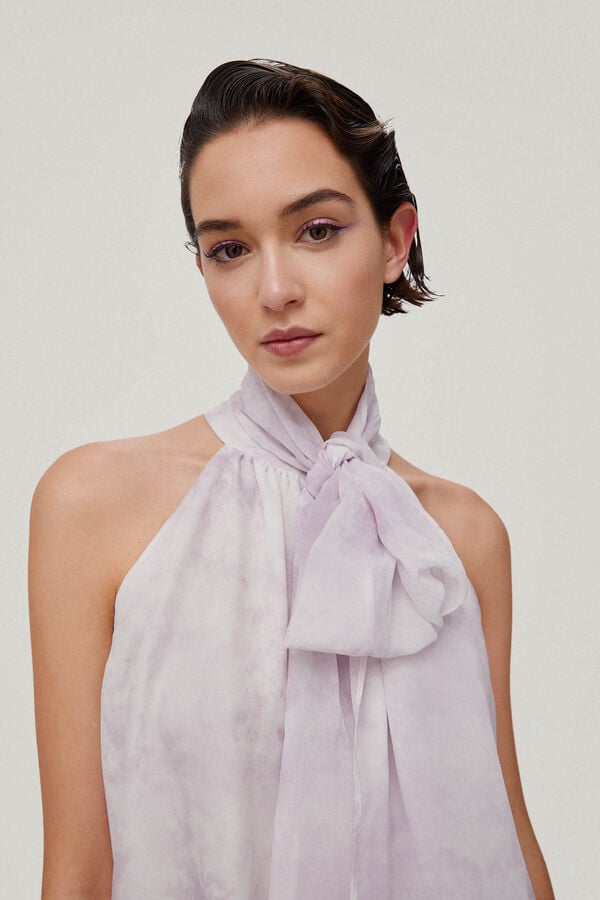 TFP by Tamara Falc&oacute; Isabela Top fluido degrad&eacute; P&uacute;rpura