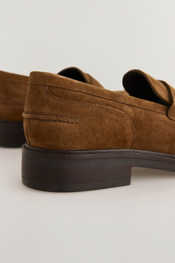 Pedro del Hierro Mocas&iacute;n sport piel Marr&oacute;n