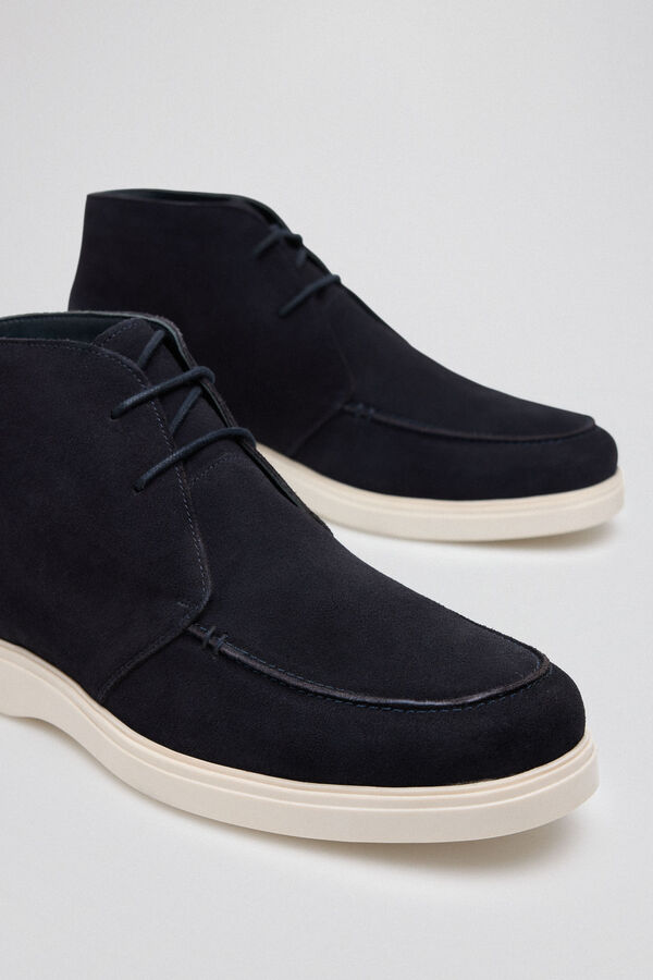 Pedro del Hierro Bota sport piel Azul