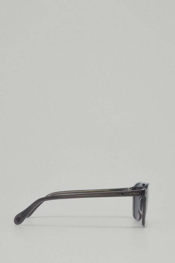 Pedro del Hierro Gafas pasta doble puente Gris