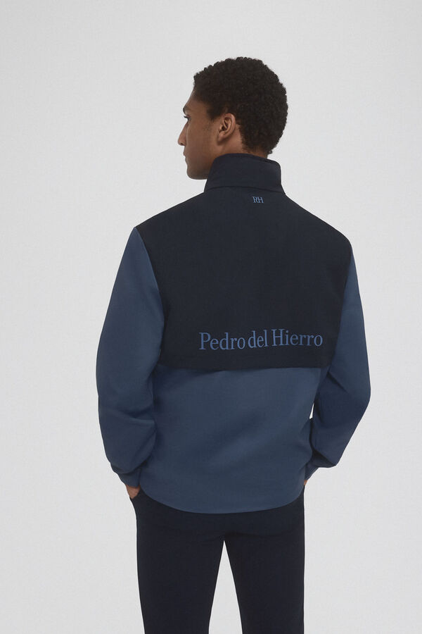 Pedro del Hierro Cortavientos bicolor golf Azul