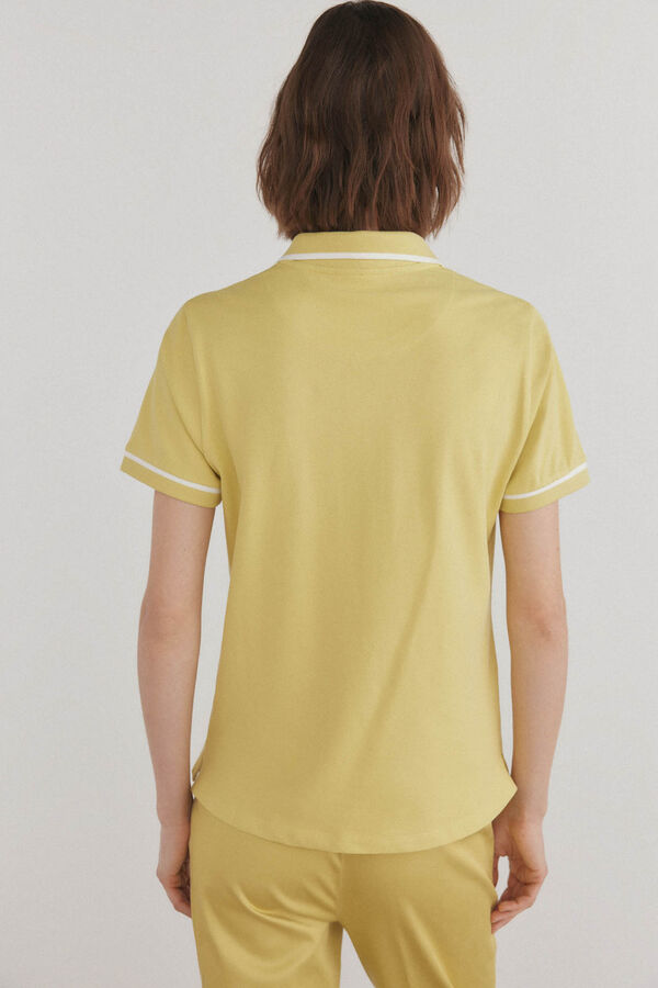 Pedro del Hierro Polo liso manga corta Verde