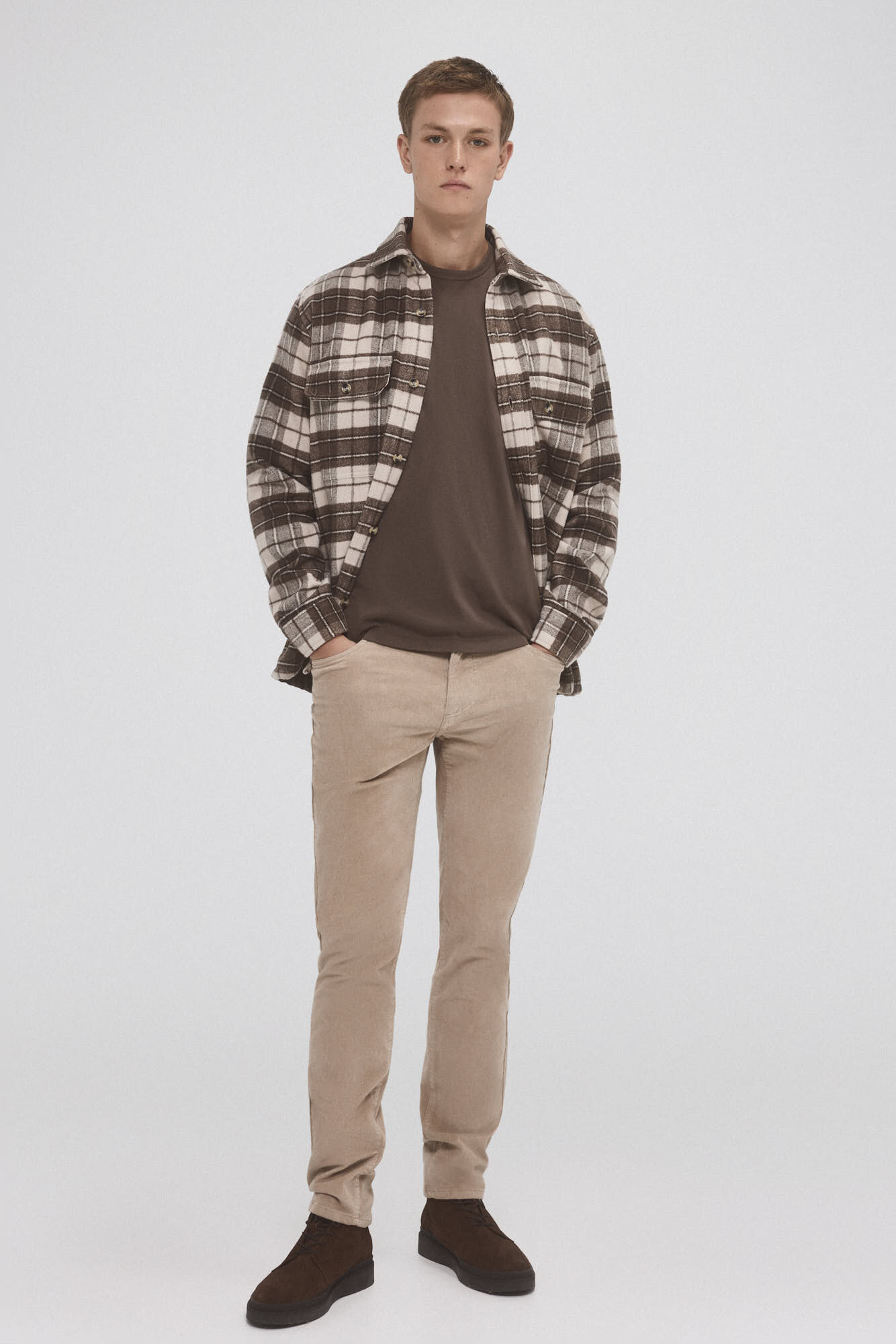 Pedro del Hierro Sobrecamisa xadrez