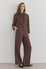 Pedro del Hierro Cal&ccedil;a de fato Marrom