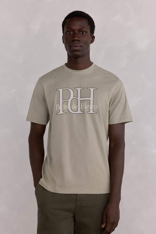 Pedro del Hierro Camiseta logo Verde