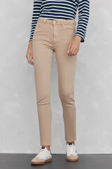 Pedro del Hierro empurrar jeans Beige