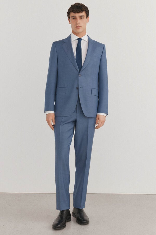 Pedro del Hierro Camisa social fina sem ferro + resistente a manchas Branco