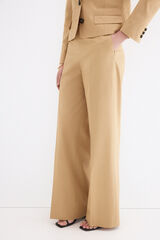 Pedro del Hierro Pantal&oacute;n camel traje Beige
