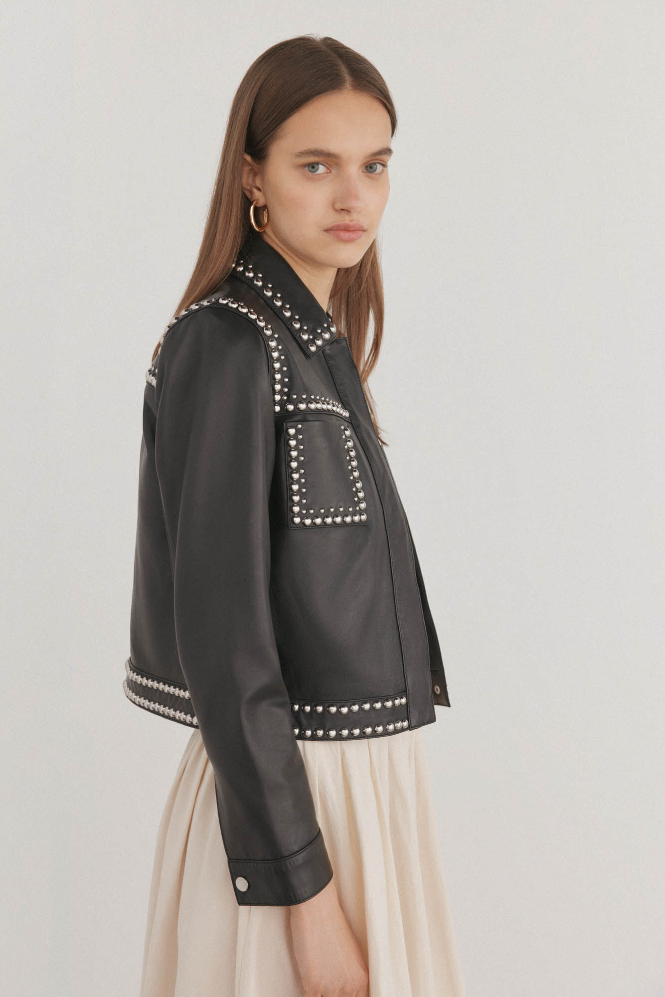 Pedro del Hierro Jaqueta cravejada