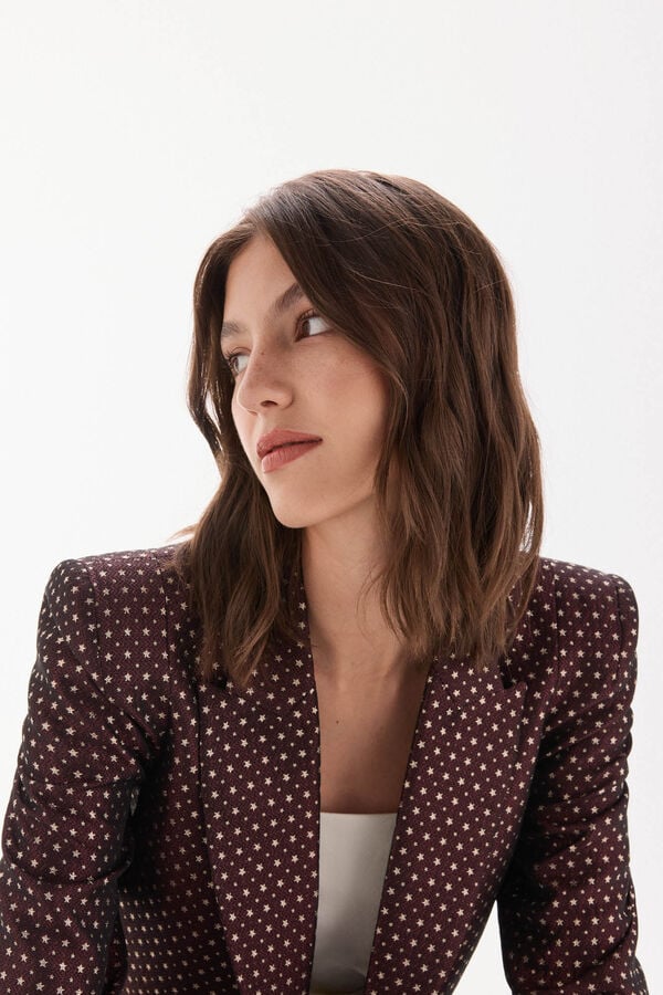 TFP by Tamara Falc&oacute; Blazer fantasia Amarelo