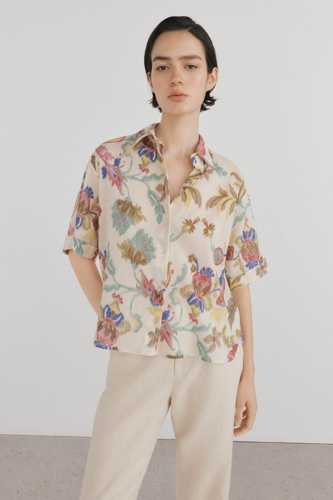 Pedro del Hierro Camisa estampada