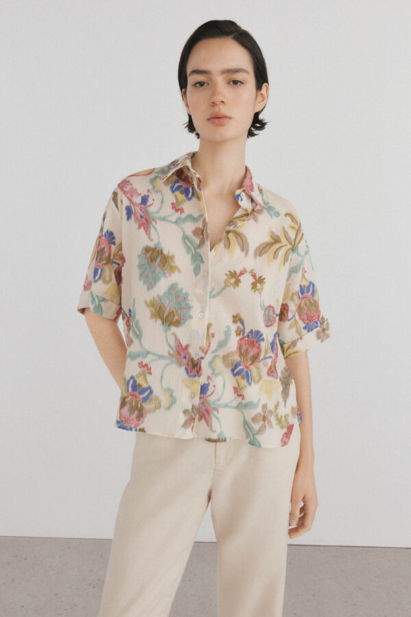 Pedro del Hierro Camisa estampada Varios
