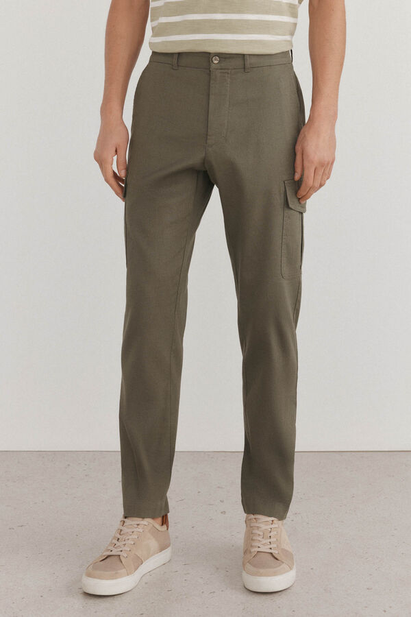 Pedro del Hierro Pantal&oacute;n cargo estructura Verde