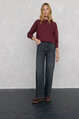 Pedro del Hierro Cal&ccedil;a jeans b&aacute;sica de perna larga Cizento