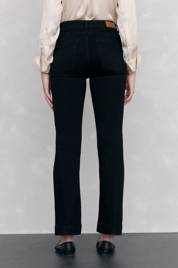 Pedro del Hierro Jeans push up flare Negro