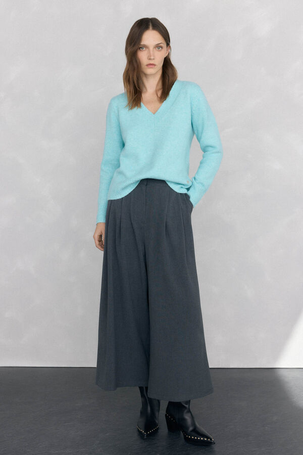 Pedro del Hierro Pantal&oacute;n falda Gris