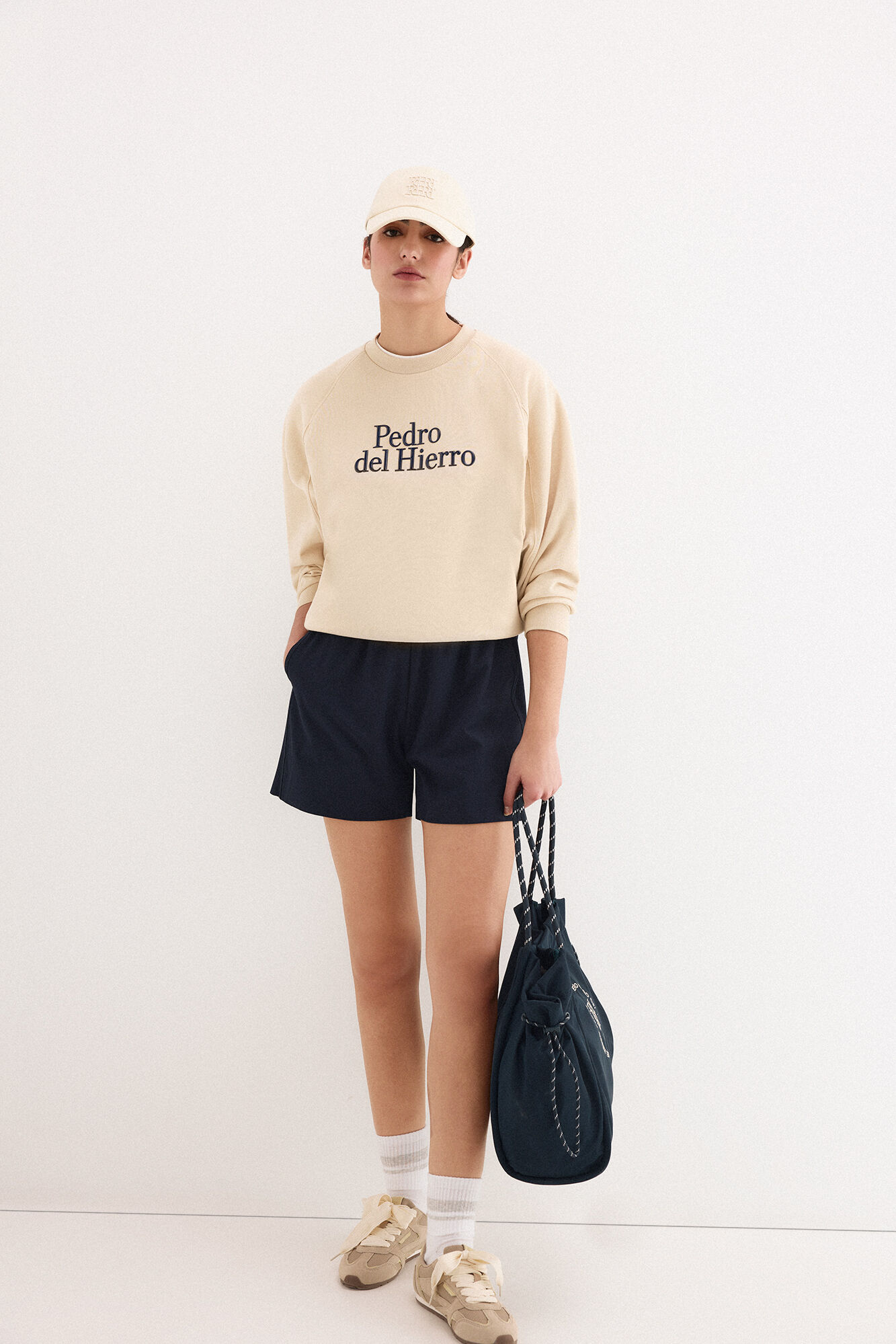 Pedro del Hierro Sweatshirt activewear com logo