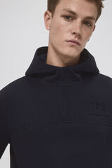 Pedro del Hierro Sudadera con capucha tejido t&eacute;cnico Azul
