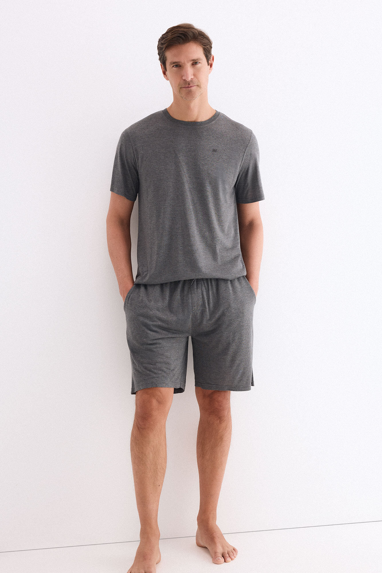 Pedro del Hierro Conjunto de pijama em malha