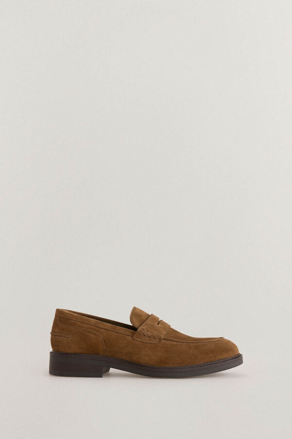 Pedro del Hierro Mocas&iacute;n sport piel Marr&oacute;n