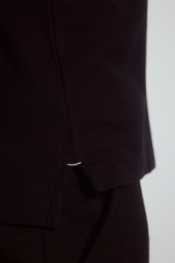Pedro del Hierro Polo b&aacute;sico slim Negro