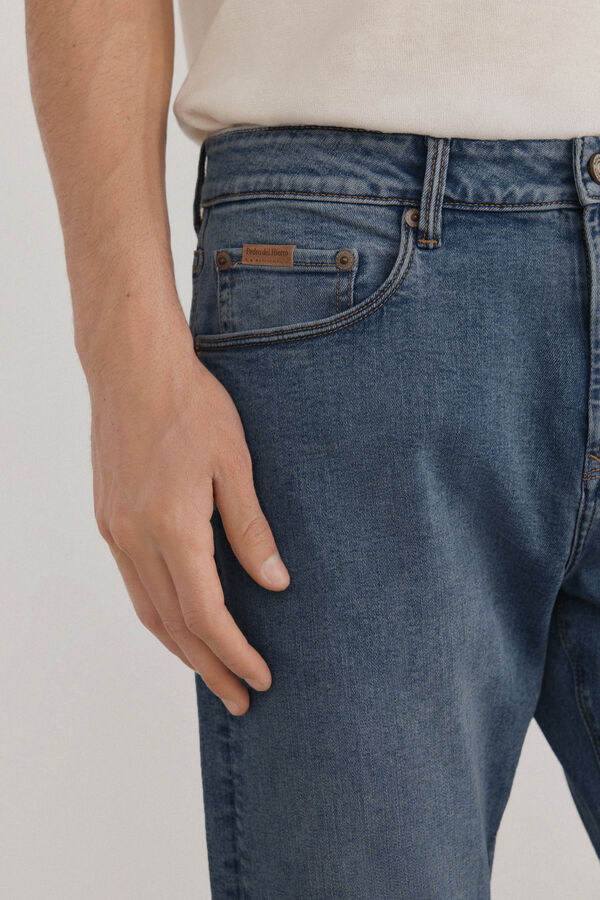 Pedro del Hierro Jeans premium flex leve slim fit Azul