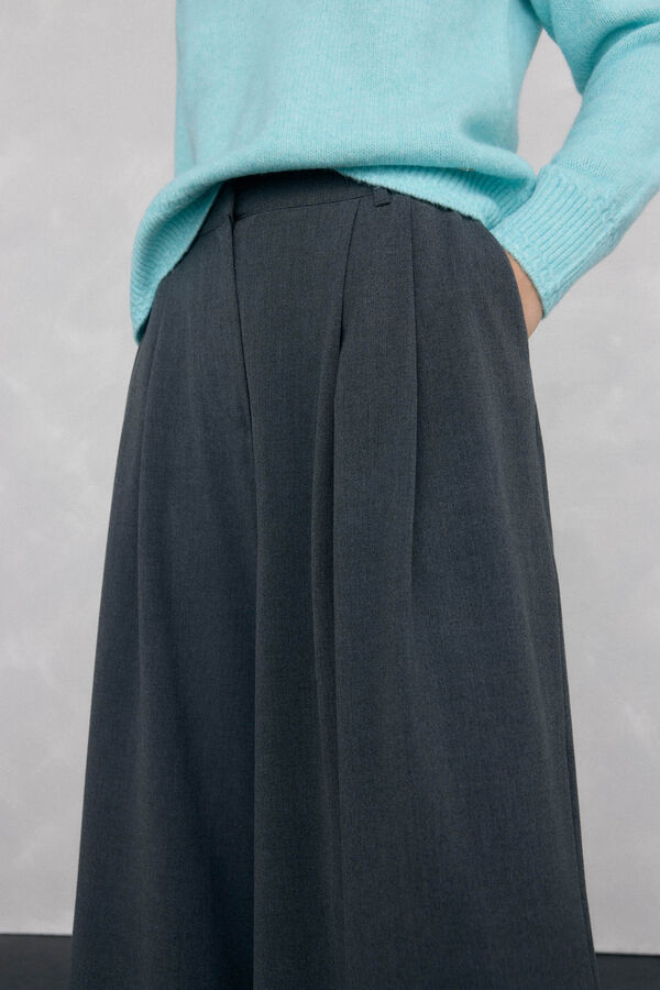 Pedro del Hierro Pantal&oacute;n falda Gris