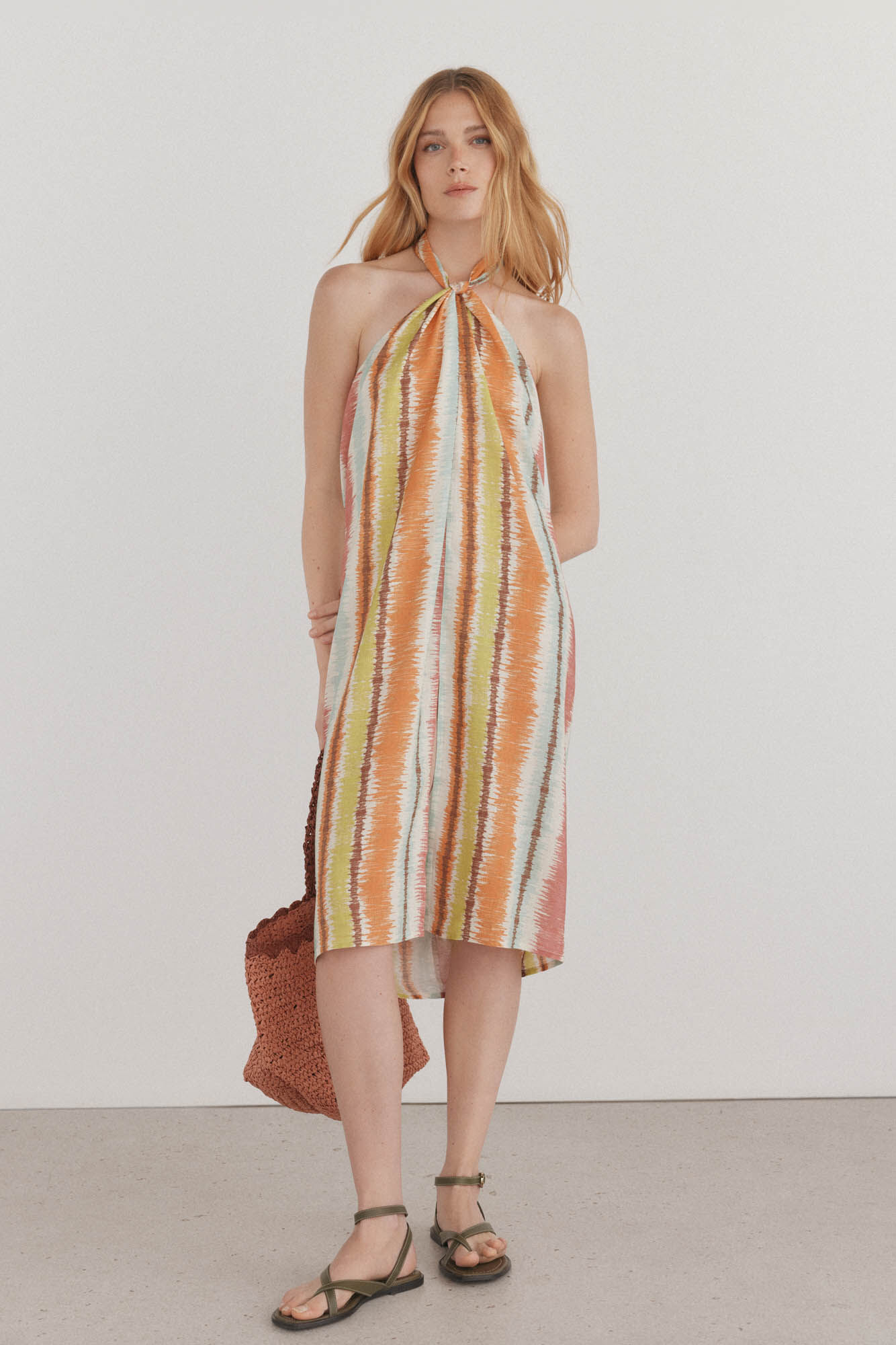 Pedro del Hierro Sarong multiposi&ccedil;&otilde;es estampado